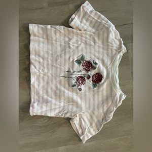 Crop tops and T-shirts!